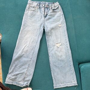 Old Navy Light Blue Straight Leg Jeans
